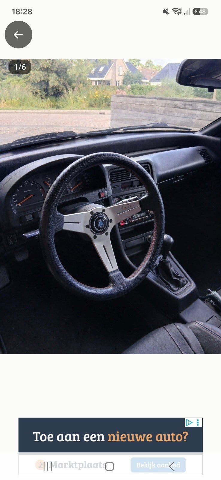 Nardi Torino sportstuur voor auto, Ophalen of Verzenden