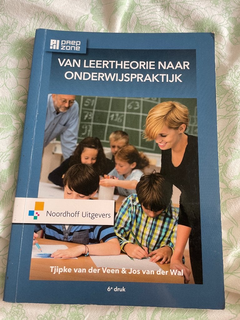 Van leertheorie naar onderwijspraktijk, Boeken, Zo goed als nieuw, Tjipke van der Veen & Jos van der Wal, Gamma, HBO