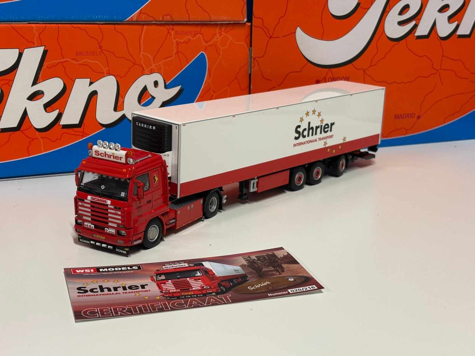 Wsi schrier, Ophalen of Verzenden, Zo goed als nieuw, Bus of Vrachtwagen, Wsi