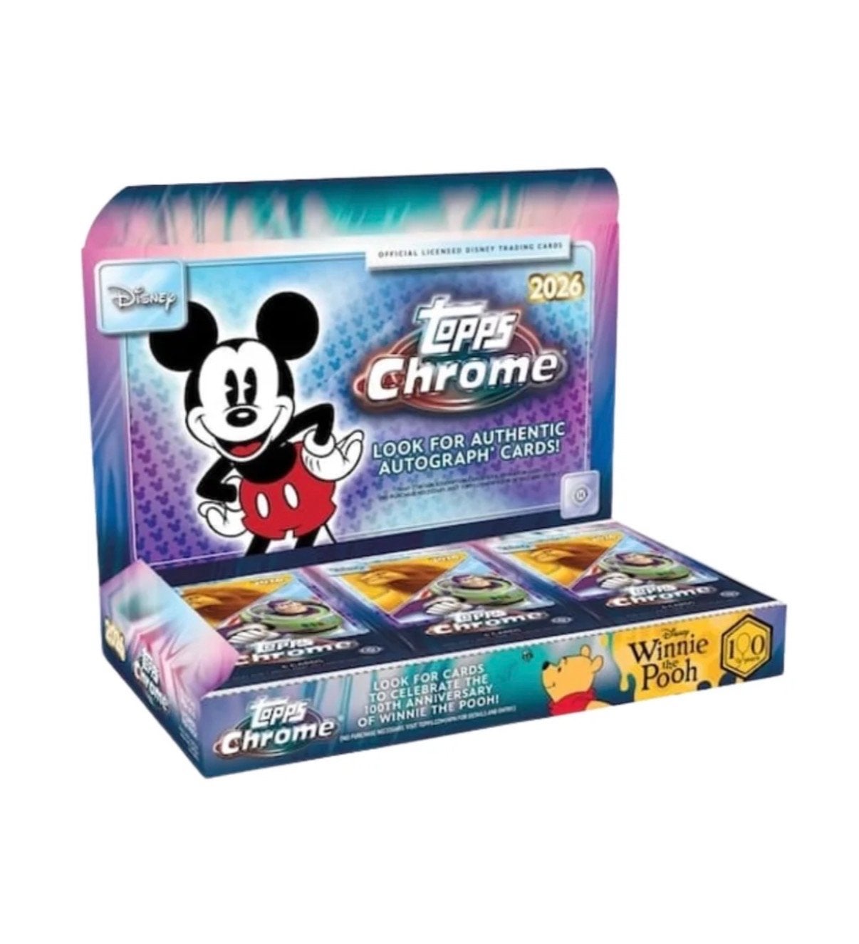 Hobbybox Topps Chrome Disney 2026 pre order, Ophalen of Verzenden, Nieuw, Overige typen