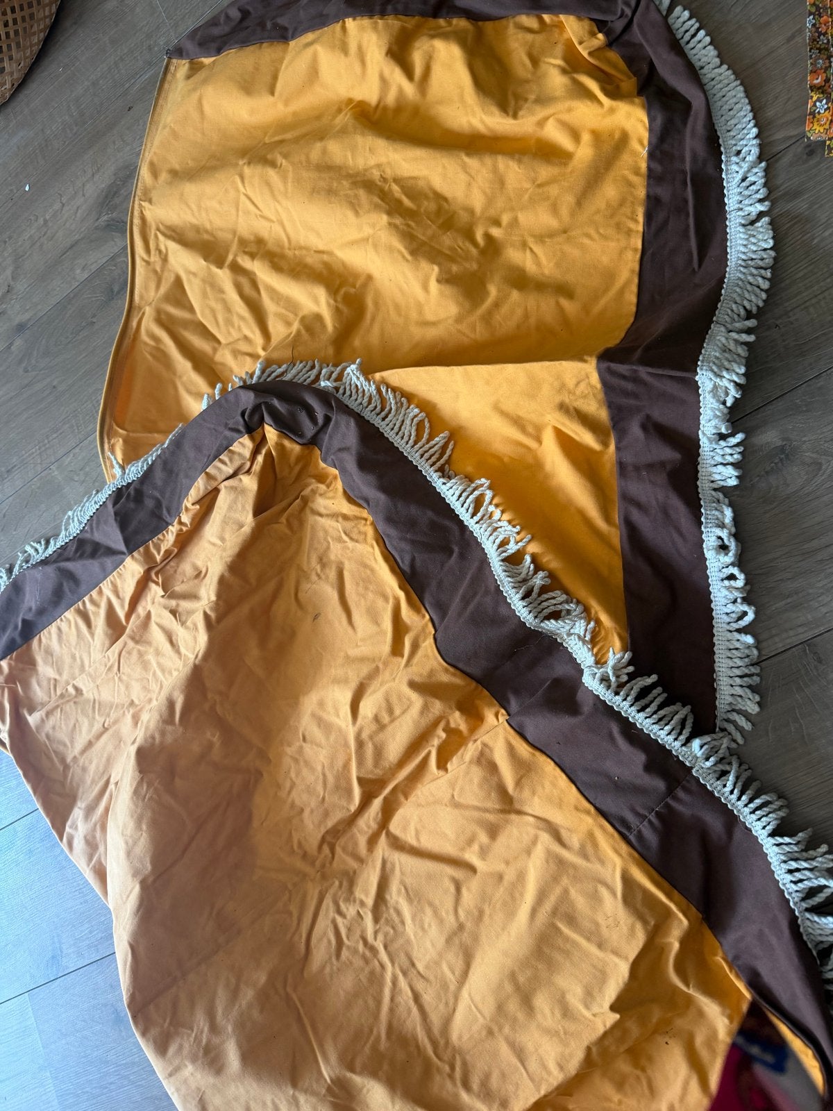 Retro luifel raam bekleding voor camper/caravan, Verzenden, Gebruikt
