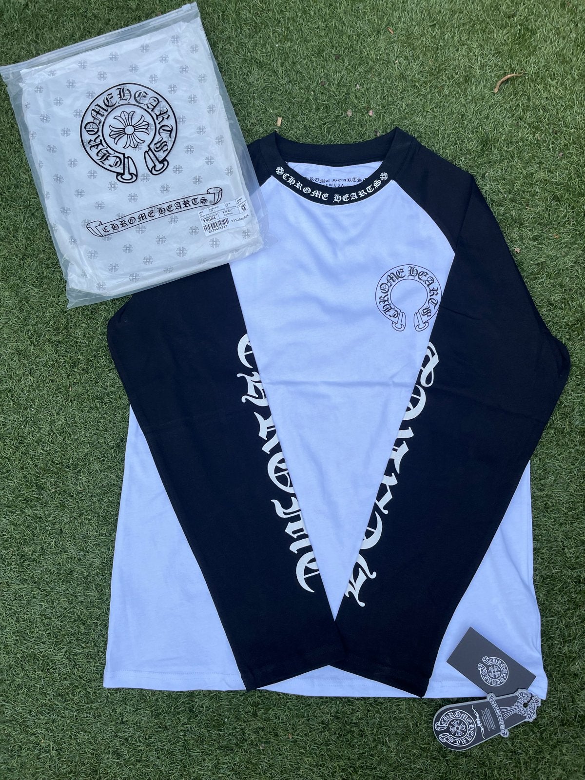Chrome Hearts Longsleeve - Maat M (andere maten kunnen ook), Kleding | Dames, T-shirts, Maat 38/40 (M), Wit, Nieuw, Ophalen of Verzenden