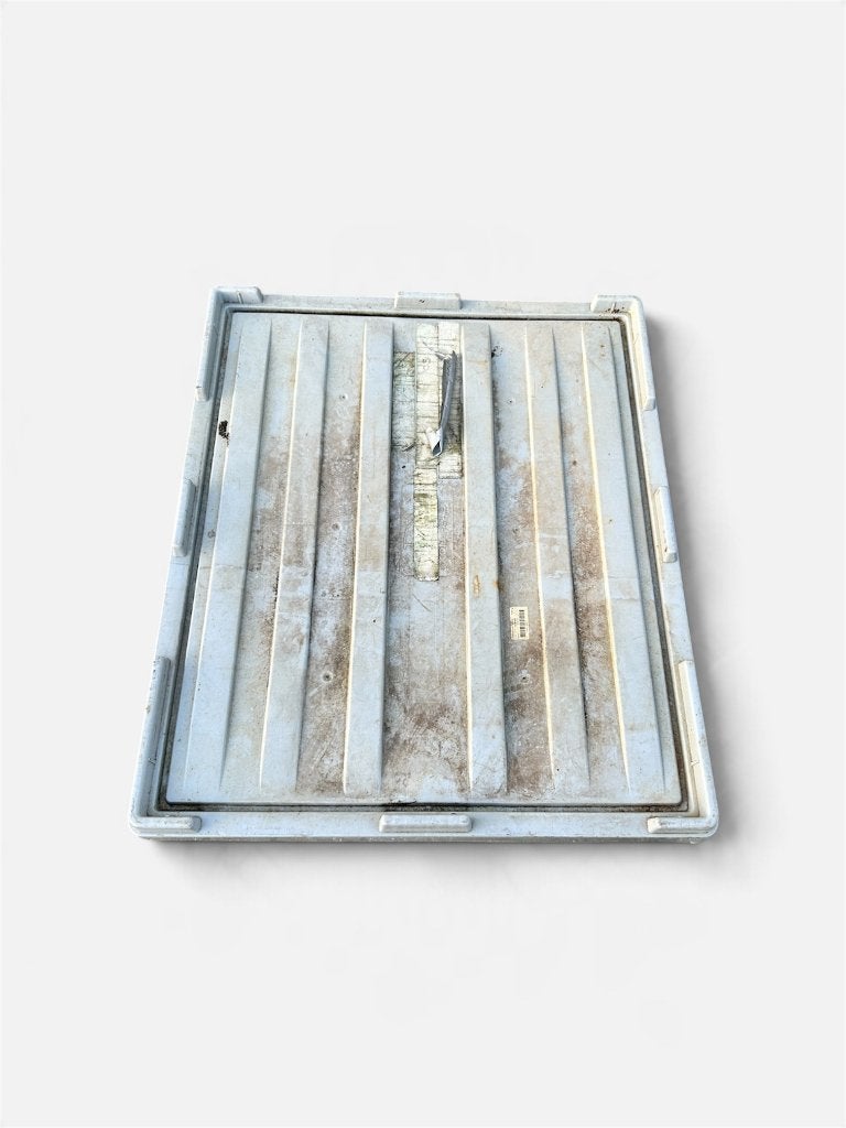 Kunststof Deksel 120x100 | Palletdeksel | Opslagdeksel, Ophalen, Nvt, Grijs, Overige materialen