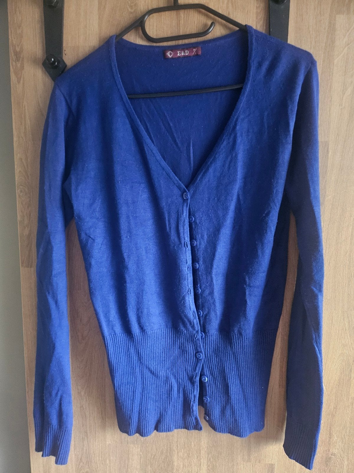 Blauw vestje E&D, maat M, Kleding | Dames, Maat 38/40 (M), Blauw, Ophalen of Verzenden, E&D