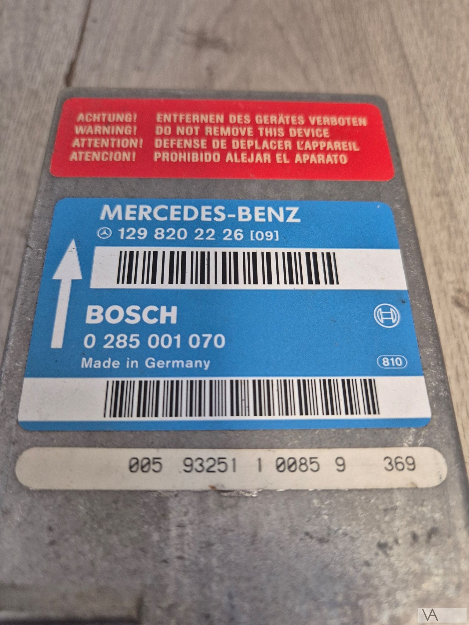 Rollbar airbag module van Mercedes SL R129 1298202226 €100, Auto-onderdelen, Gebruikt, -, Ophalen of Verzenden, -
