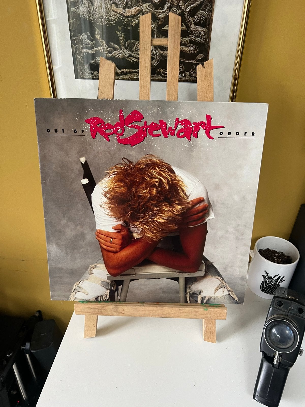 Rod Stewart - Out of Order LP (1988), Ophalen of Verzenden, Gebruikt, Pop, Album