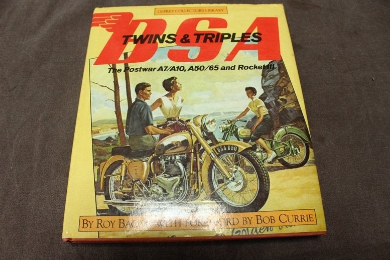 BSA twin & Triples  the postwar models A7 A10 A50 A65 Rocket, Ophalen of Verzenden, Gelezen