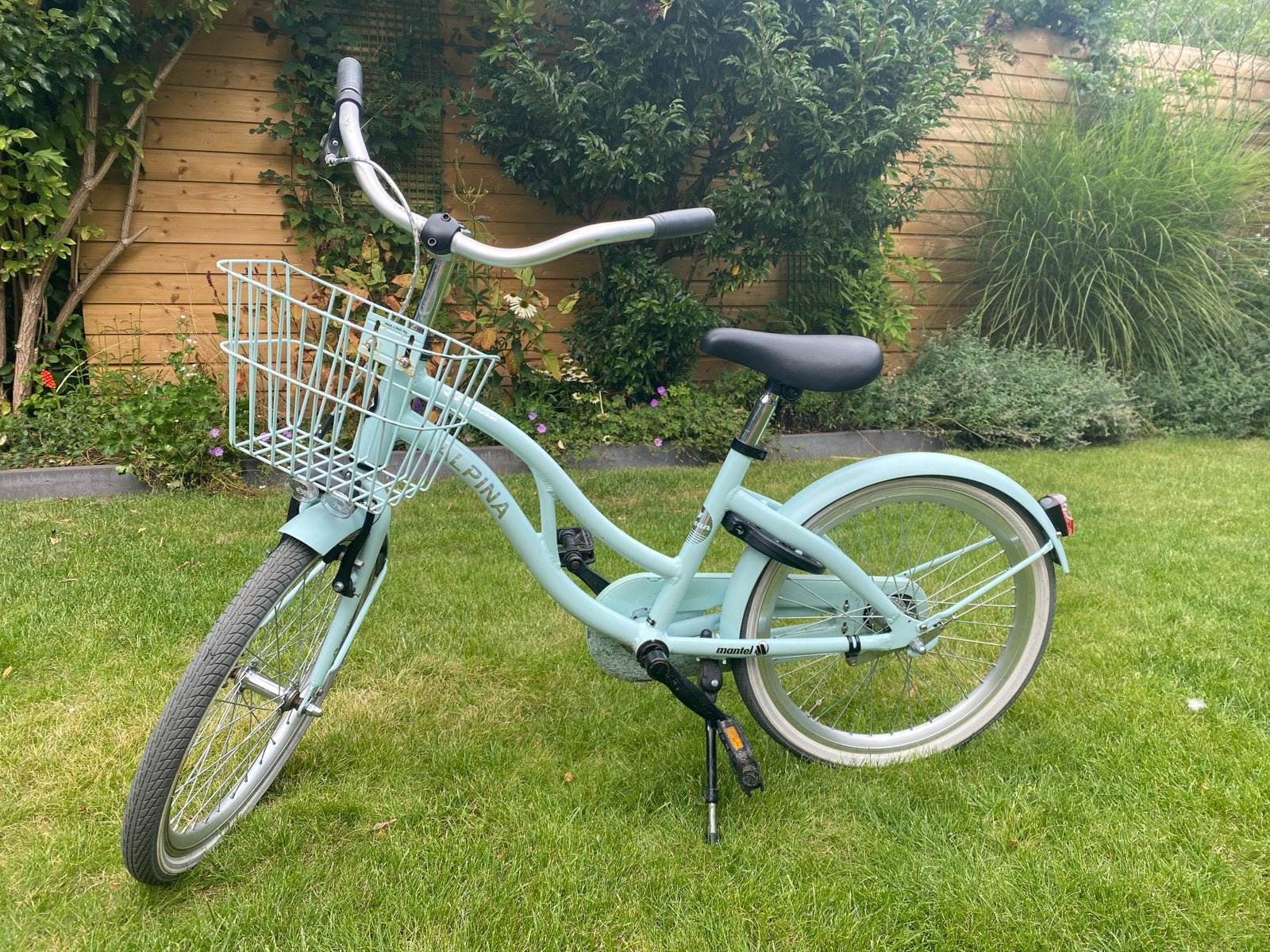 Alpina Ocean Kinderfiets 22 inch - Lichtblauw, Ophalen, Gebruikt, 20 inch of meer