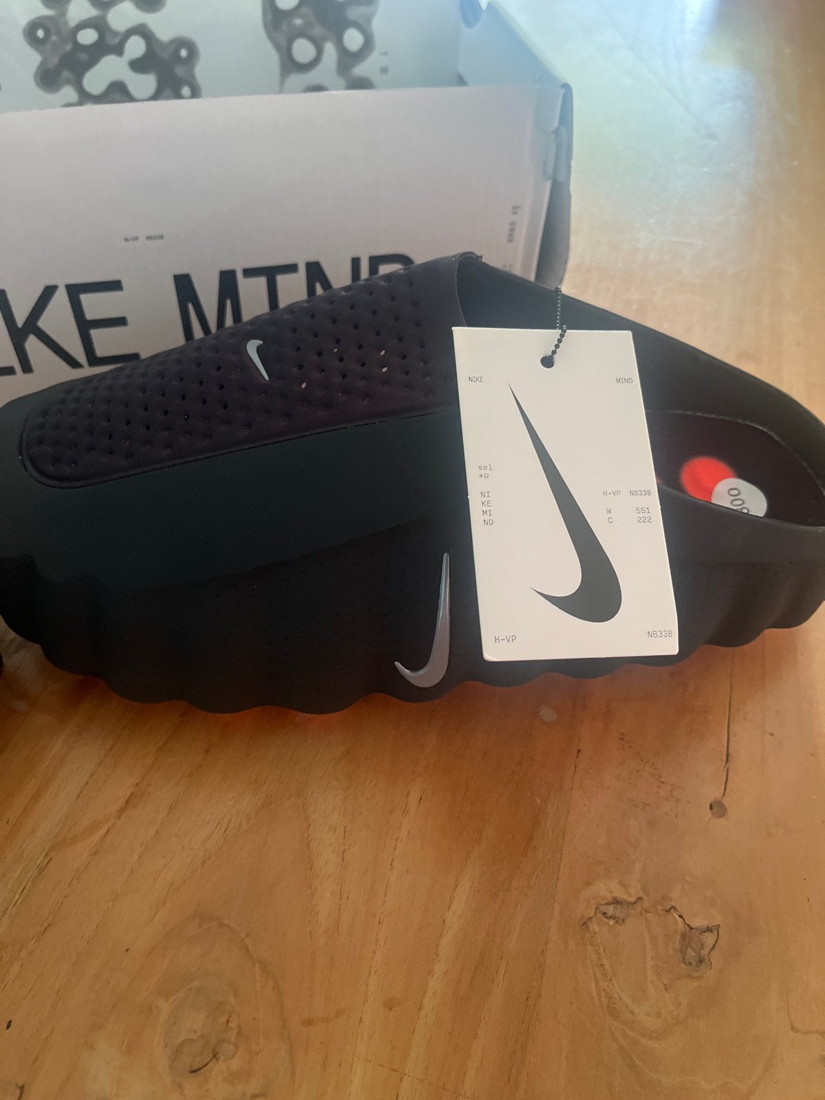 Nike Mind Science Department Slippers, Ophalen of Verzenden, Nieuw, Zwart