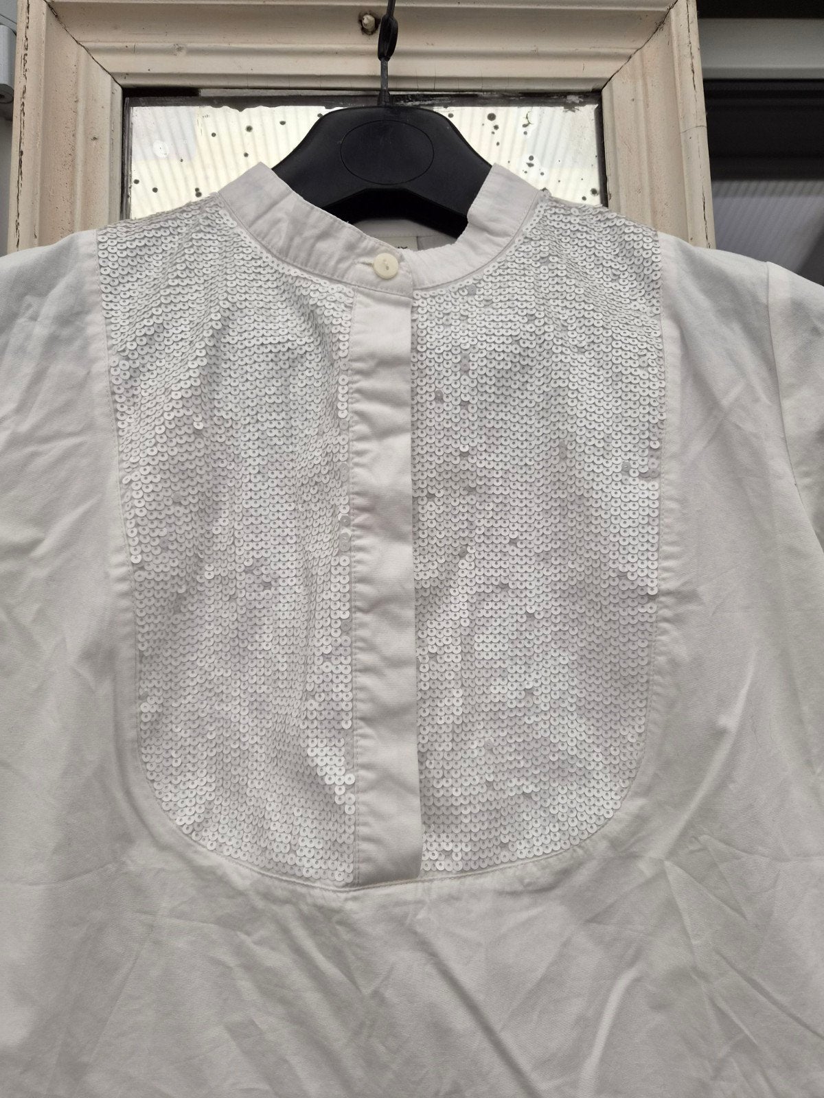 Blouse BonPrix, Bonprix, Verzenden, Wit, Maat 42/44 (L)