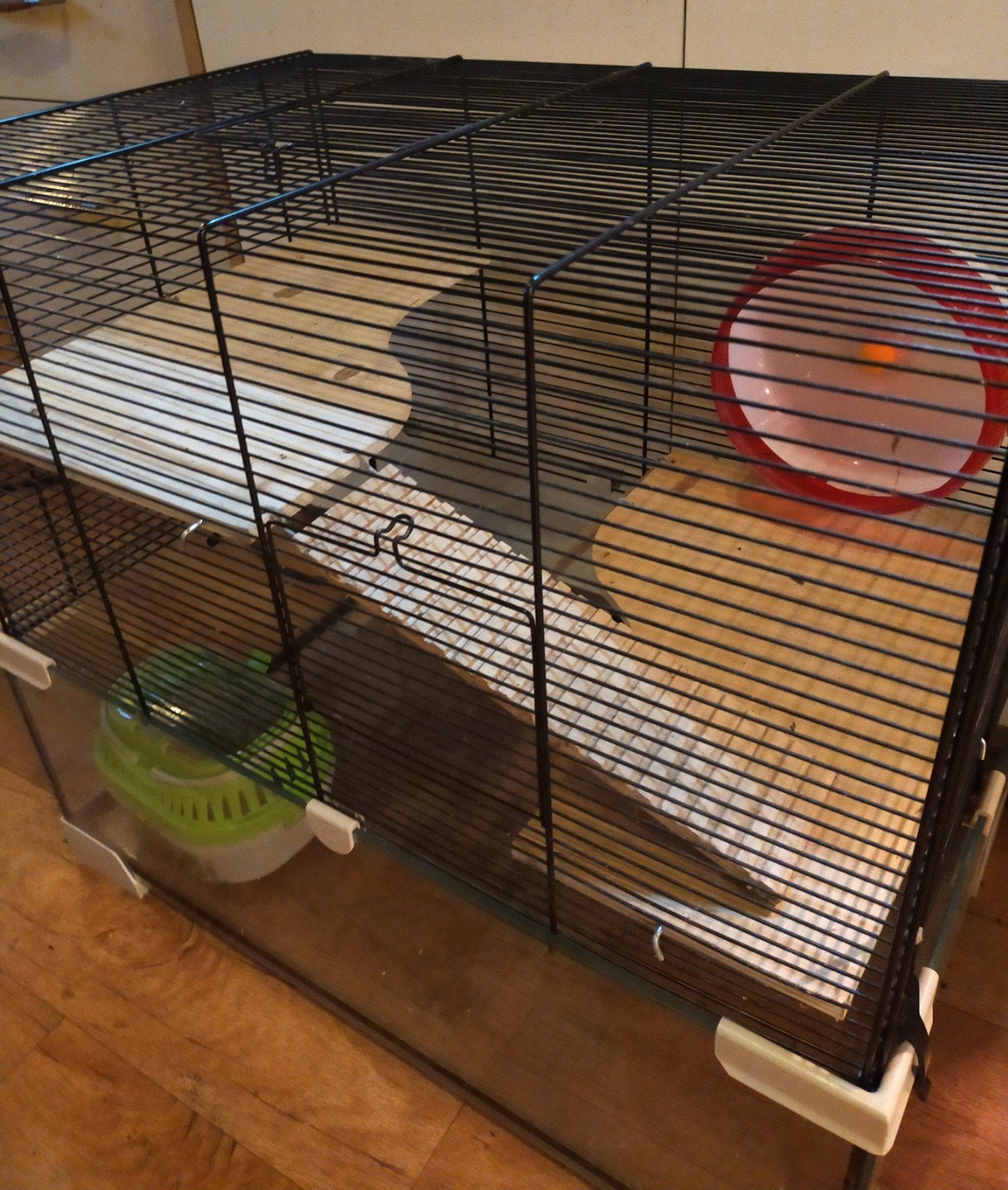 ferplast karat 60 cm nette hamster kooi , knaag terrarium, Dieren en Toebehoren, Kooi, Minder dan 75 cm, Zo goed als nieuw, Hamster