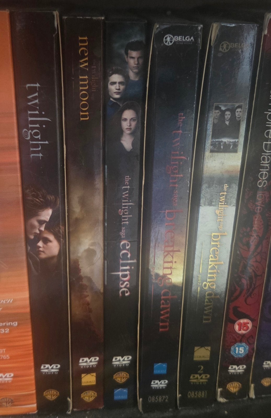 The Twilight saga compleet, Nederlands, Science Fiction en Fantasy, Ophalen of Verzenden, Inclusief doosje