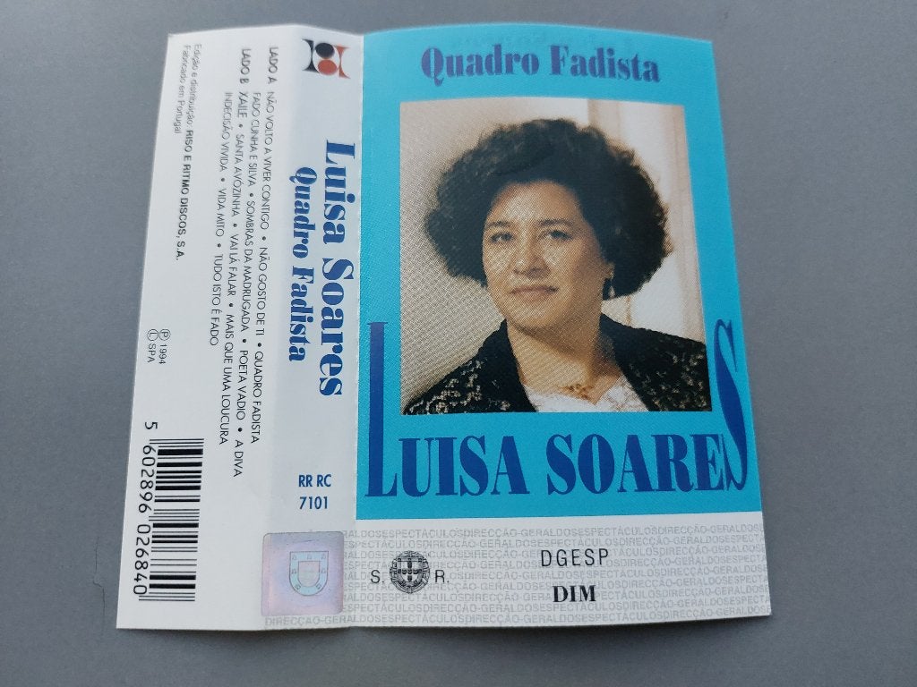 LUISA SOARES - QUADRO FADISTA (MC), 1 bandje, Ophalen of Verzenden, Zo goed als nieuw, Origineel