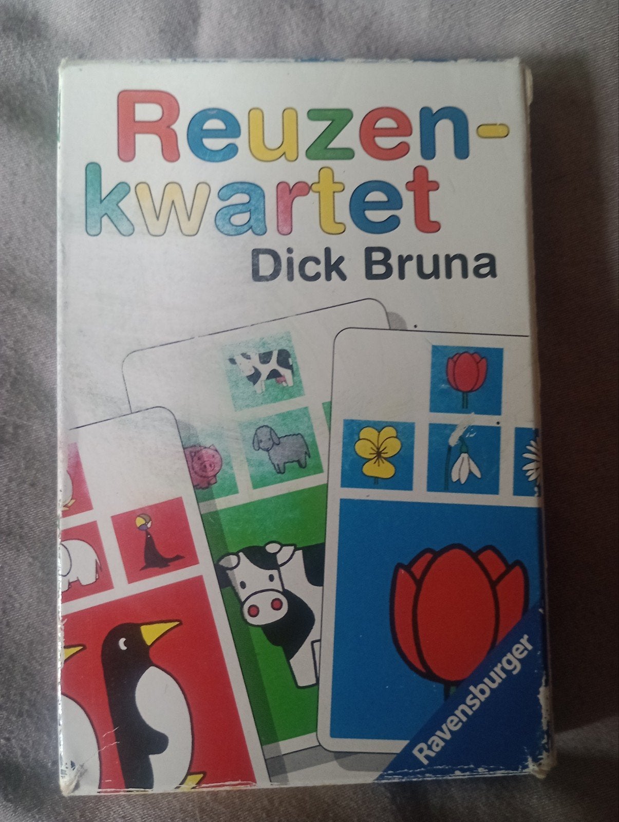 Dick Bruna Reuzenkwartet, Verzamelen, Ophalen of Verzenden, Speelkaart(en)