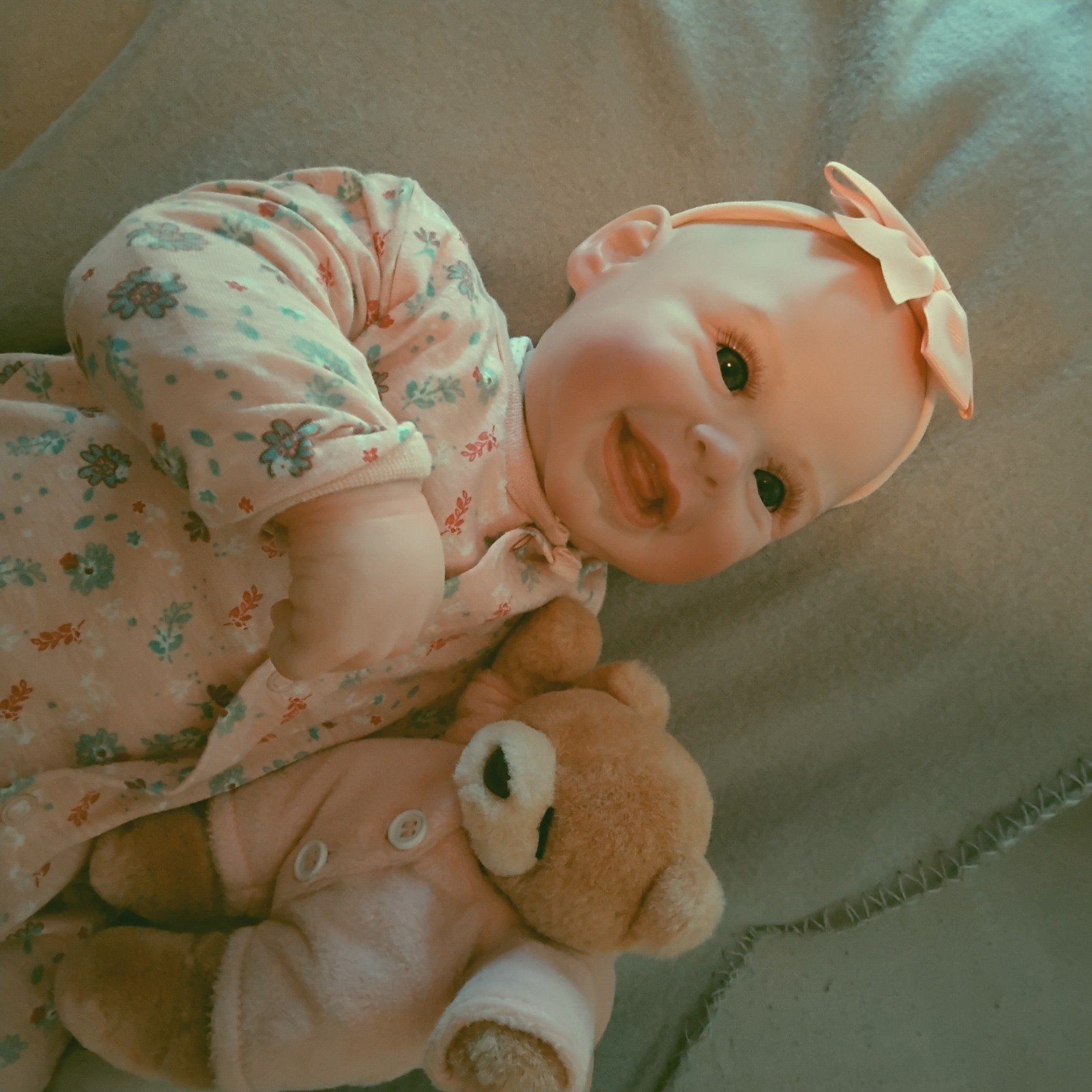 reborn Harper, Ophalen of Verzenden, Nieuw, Babypop, Levensecht of Reborn