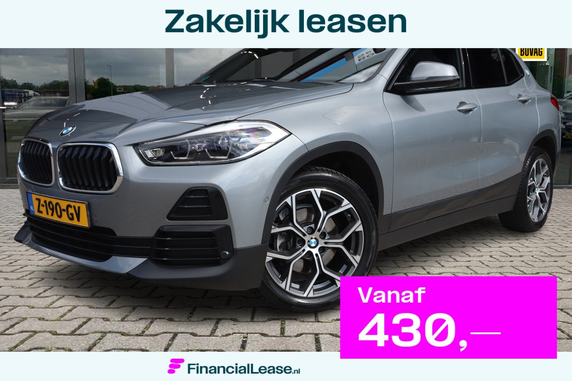 BMW X2 sDrive18i Executive | Camera | DAB | 18 Inch |, Gebruikt, 1405 kg, Lease, Benzine