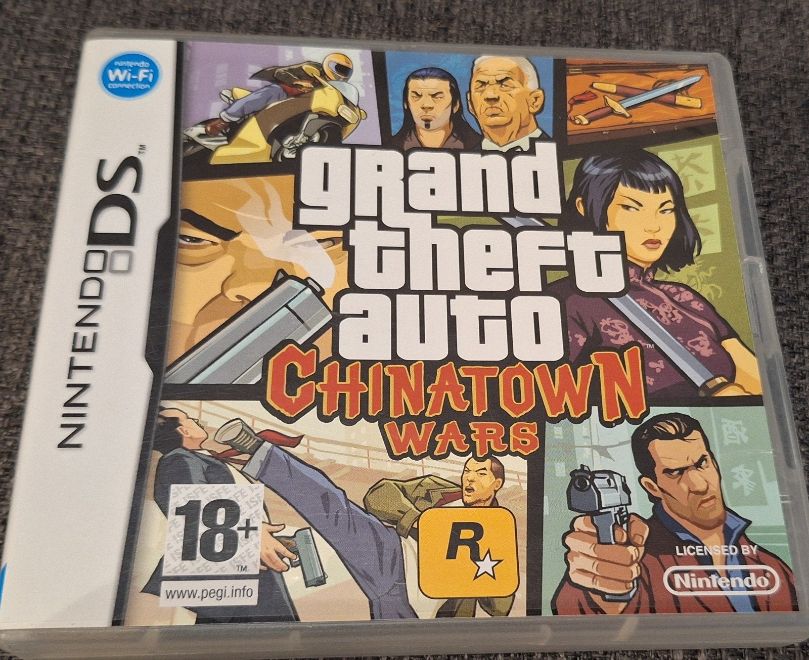 Grand Theft Auto: Chinatown Wars (Nintendo DS), Avontuur en Actie, Online, Vanaf 18 jaar, 1 speler