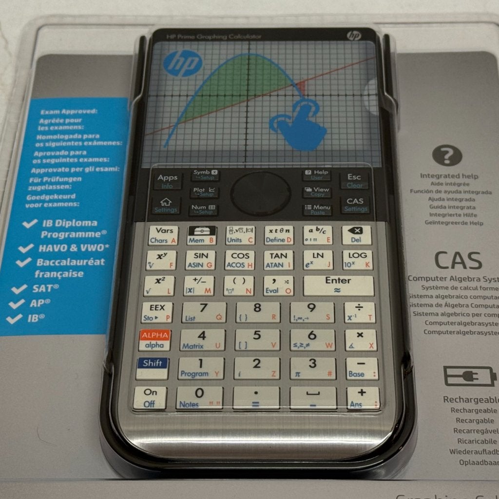 HP Prime #INT / G2 Grafische Calculator (NIEUW), HP, Zo goed als nieuw, Support@hp.com, 1501 Page Mill Road
Palo Alto, CA 94304
USA