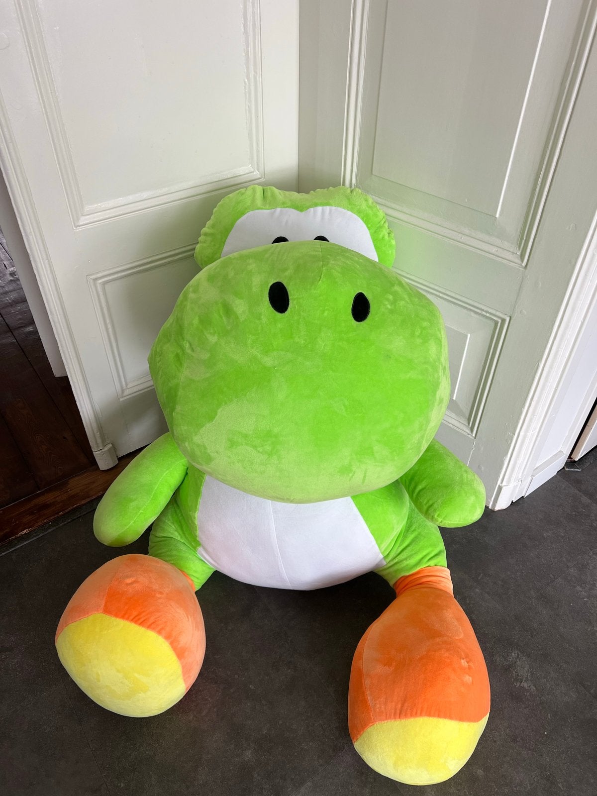 Grote Yoshi Knuffel - Super Mario, Ophalen, Groen, Overige typen, Zo goed als nieuw
