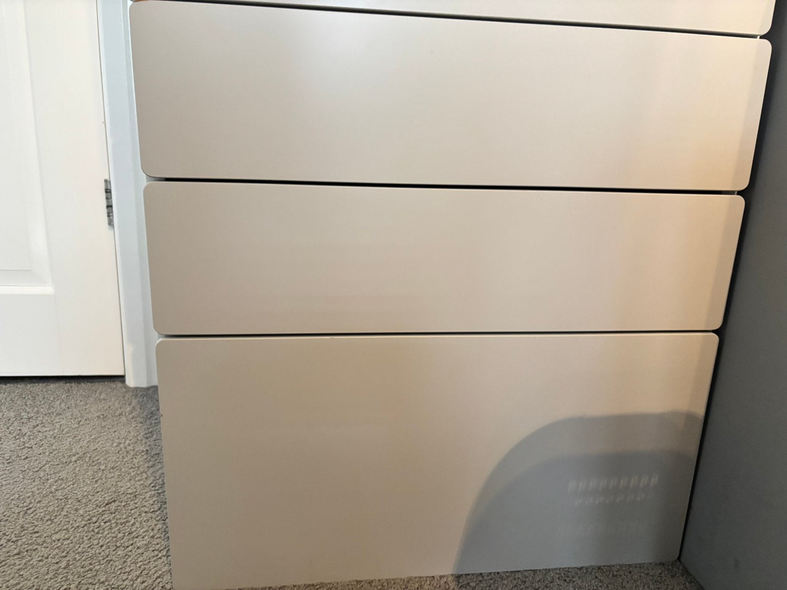 Ikea ladekast 60x60 cm, 3 lades lichtgrijs, Ophalen, 50 tot 100 cm, Zo goed als nieuw, 3 of 4 laden