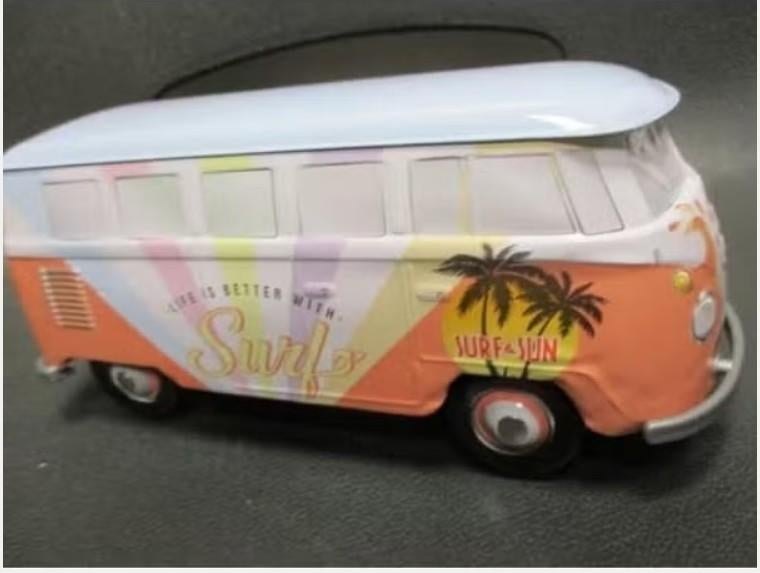 VOLKSWAGEN OLDTIMER BUSJE van Blik als Koekjes Busje, Verzenden, Nieuw, Gebruiksvoorwerp