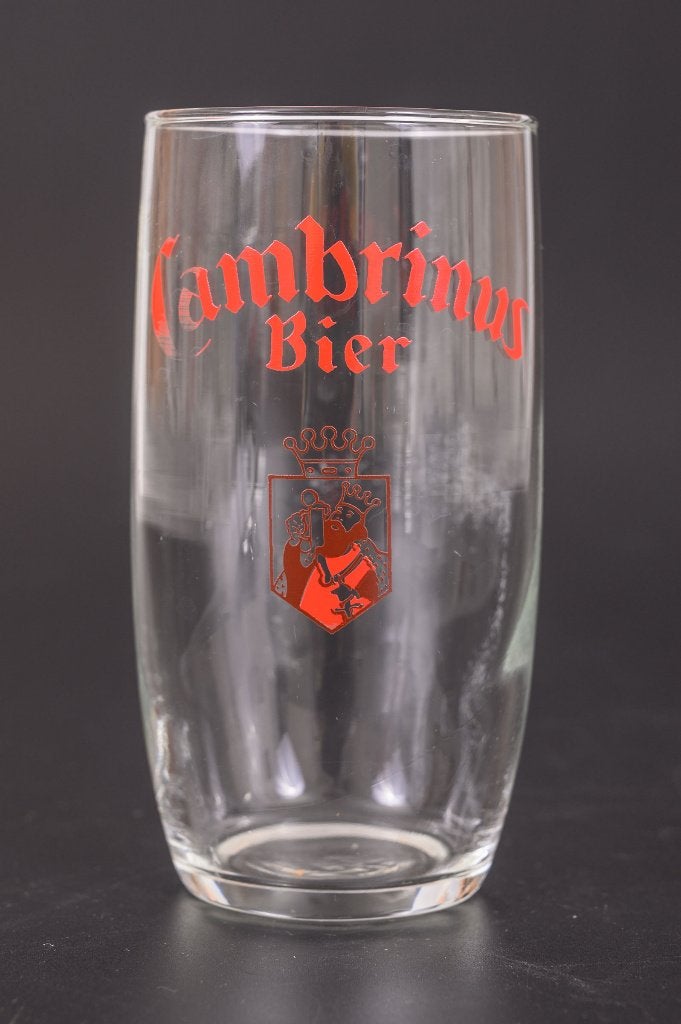 Bierglas Cambrinus Bier., Verzamelen, Biermerken, Gebruikt, Glas of Glazen, Overige merken, Ophalen of Verzenden