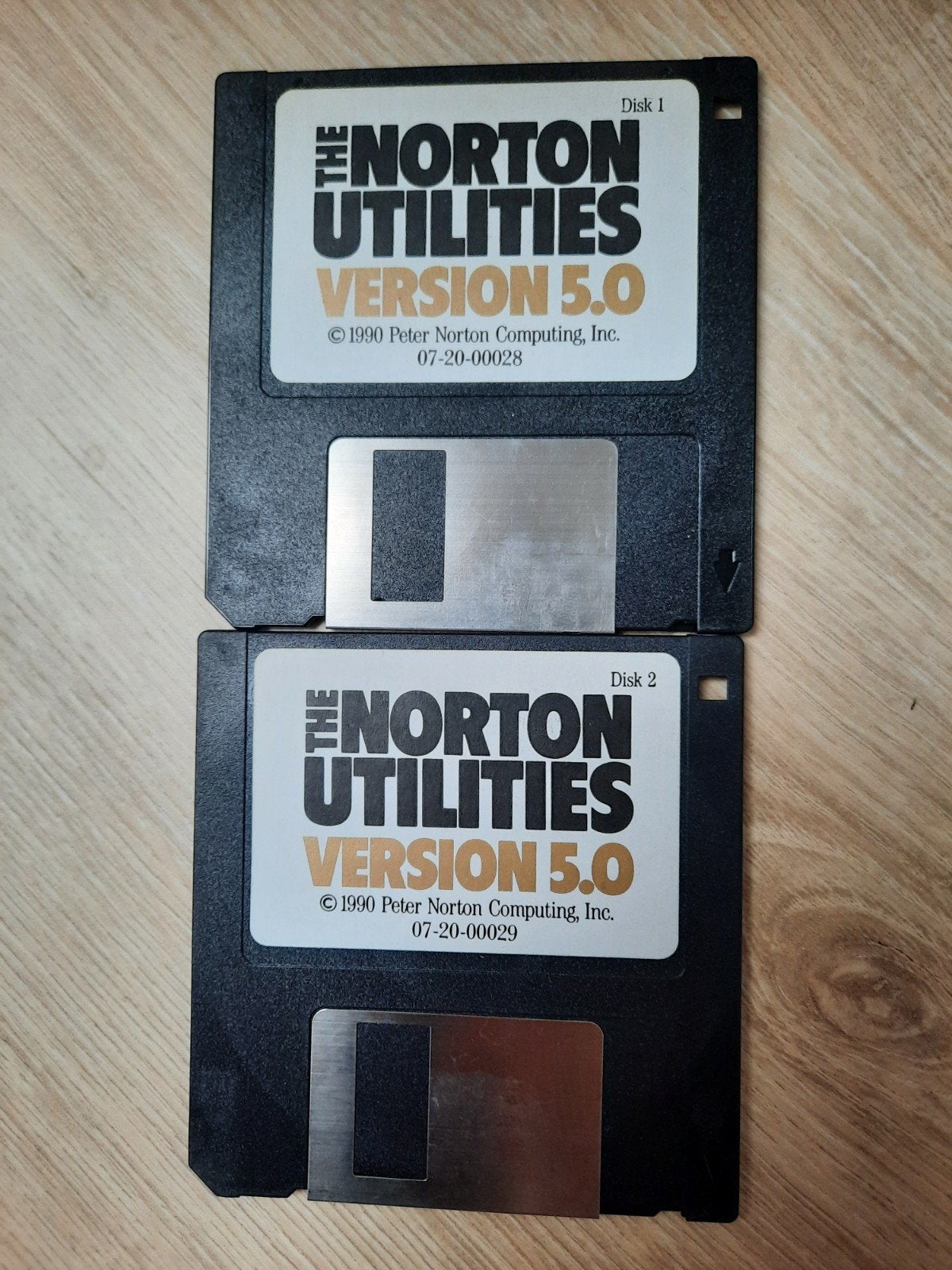 3 floppy discs Norton utilities 5.0, Computers en Software, Vintage Computers, Ophalen of Verzenden