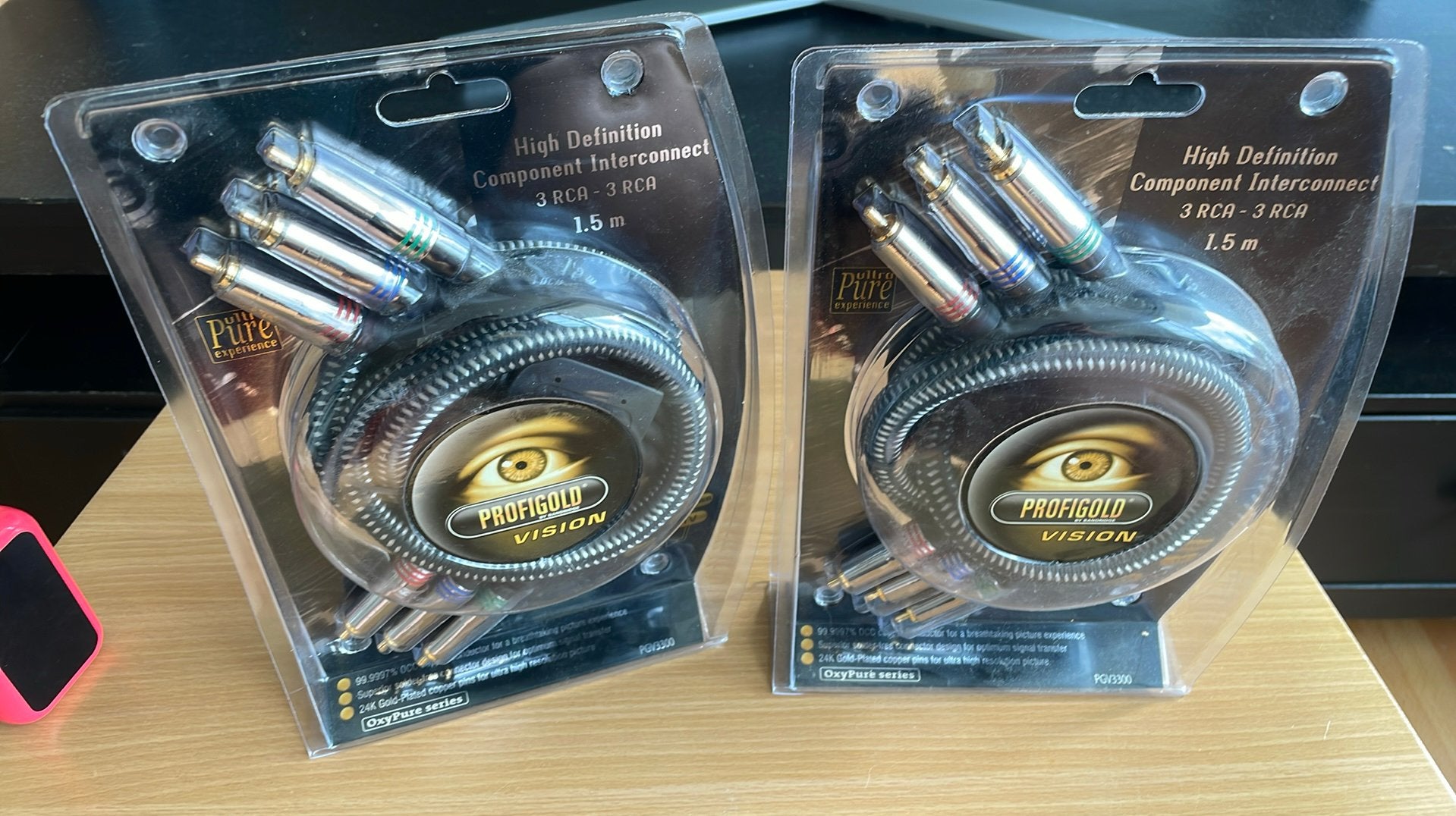 2x Profigold Vision OxyPure Component Kabel (PGV3300) Nieuw, Audio, Tv en Foto, Audiokabels en Televisiekabels, Ophalen of Verzenden