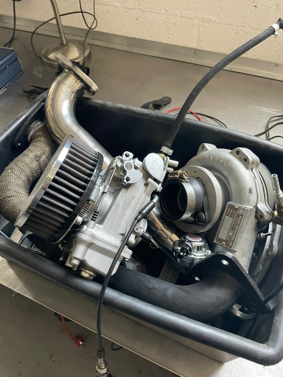 Complete turboset z900/z1000/gpz1100, Ophalen, Gebruikt