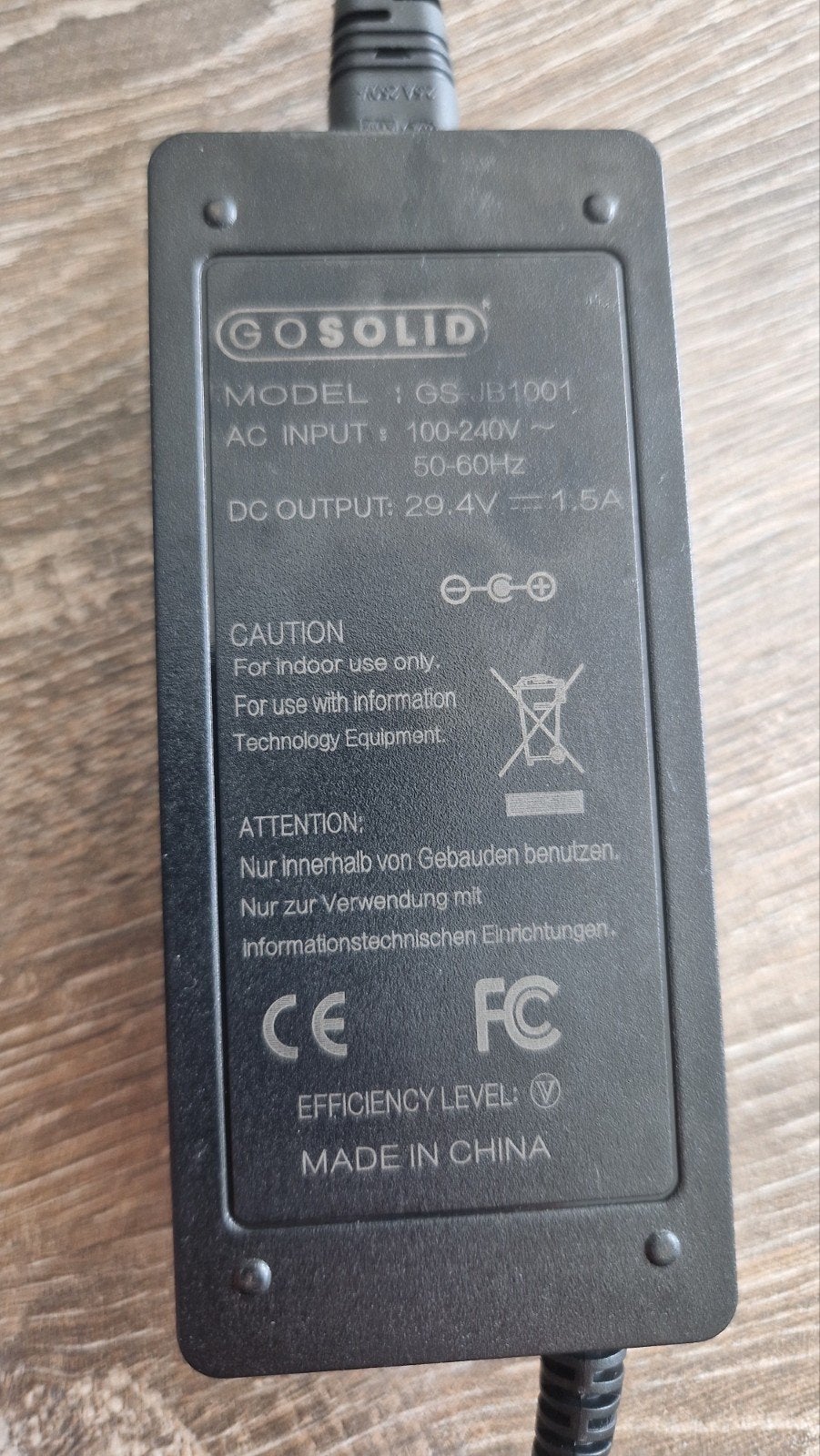 Denver SEL-65220 Elektrische Step Oplader - Gebruikt,, Ophalen, Gebruikt