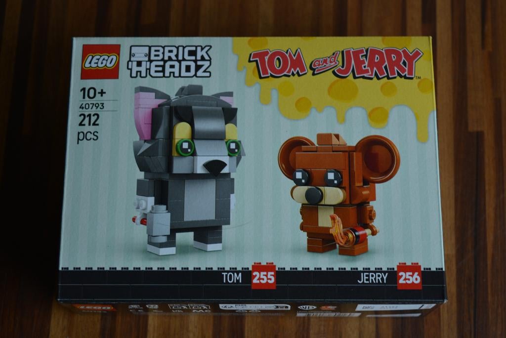 Lego BrickHeadz 40793 I Tom en Jerry figuren Gloednieuw, BrickHeadz, Lego, Nieuw, Ophalen of Verzenden