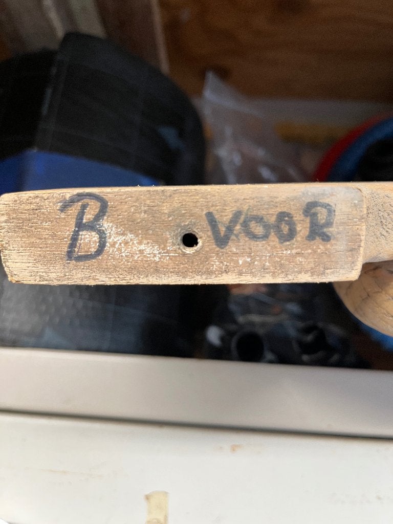 Onderdelen boot, Ophalen, Gebruikt