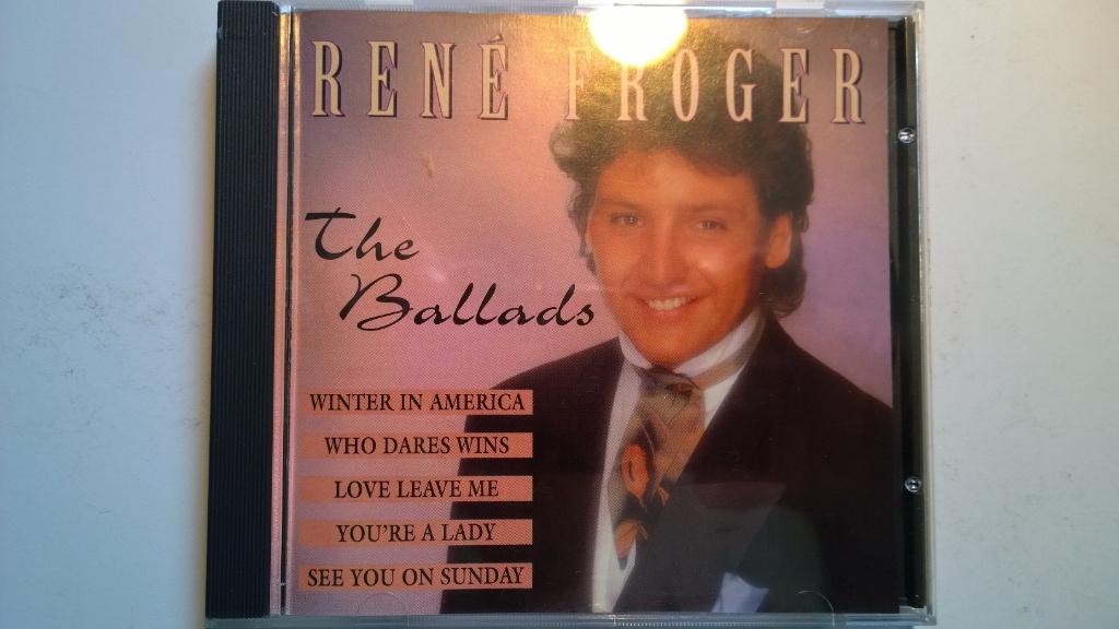 Rene Froger - The Ballads, Ophalen of Verzenden, 1980 - 1989, Zo goed als nieuw