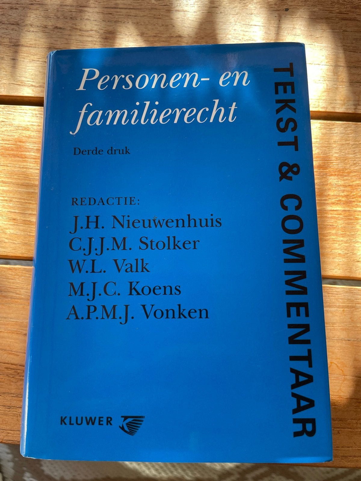 Personen- en familierecht - Tekst & Commentaar, Boeken, Studieboeken en Cursussen, Zo goed als nieuw, HBO, Gamma, Ophalen of Verzenden