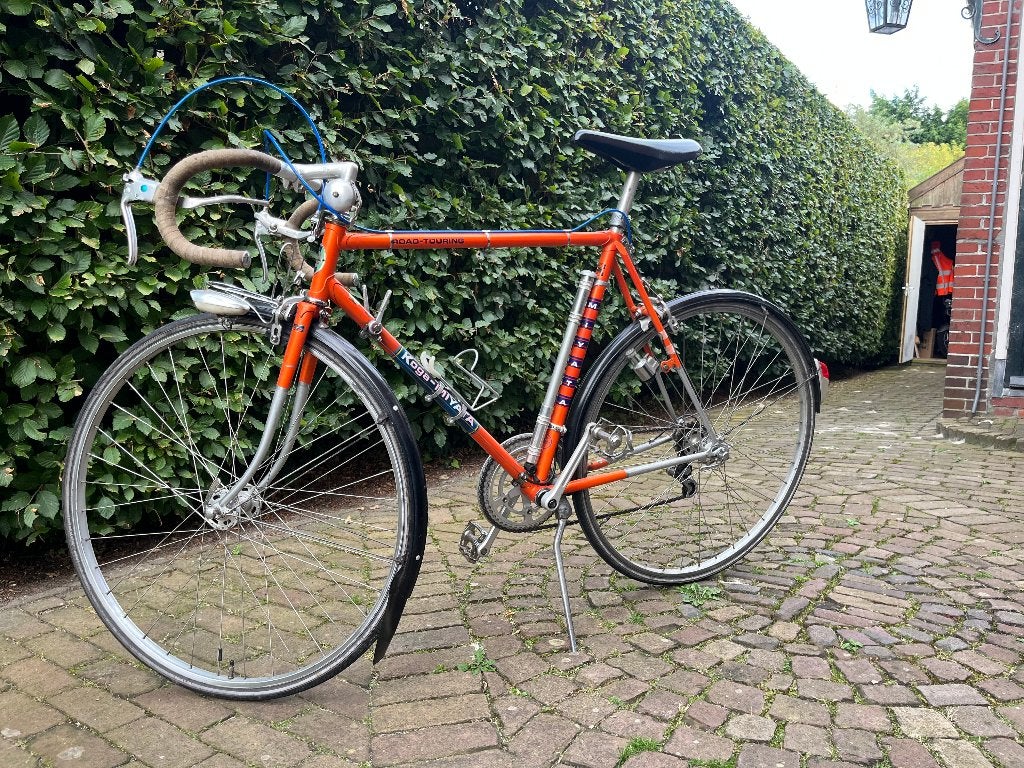 Prachtige klassieke Goga-Myata wielrenfiets, 28 inch, Gebruikt, 10 tot 15 versnellingen, Velgrem