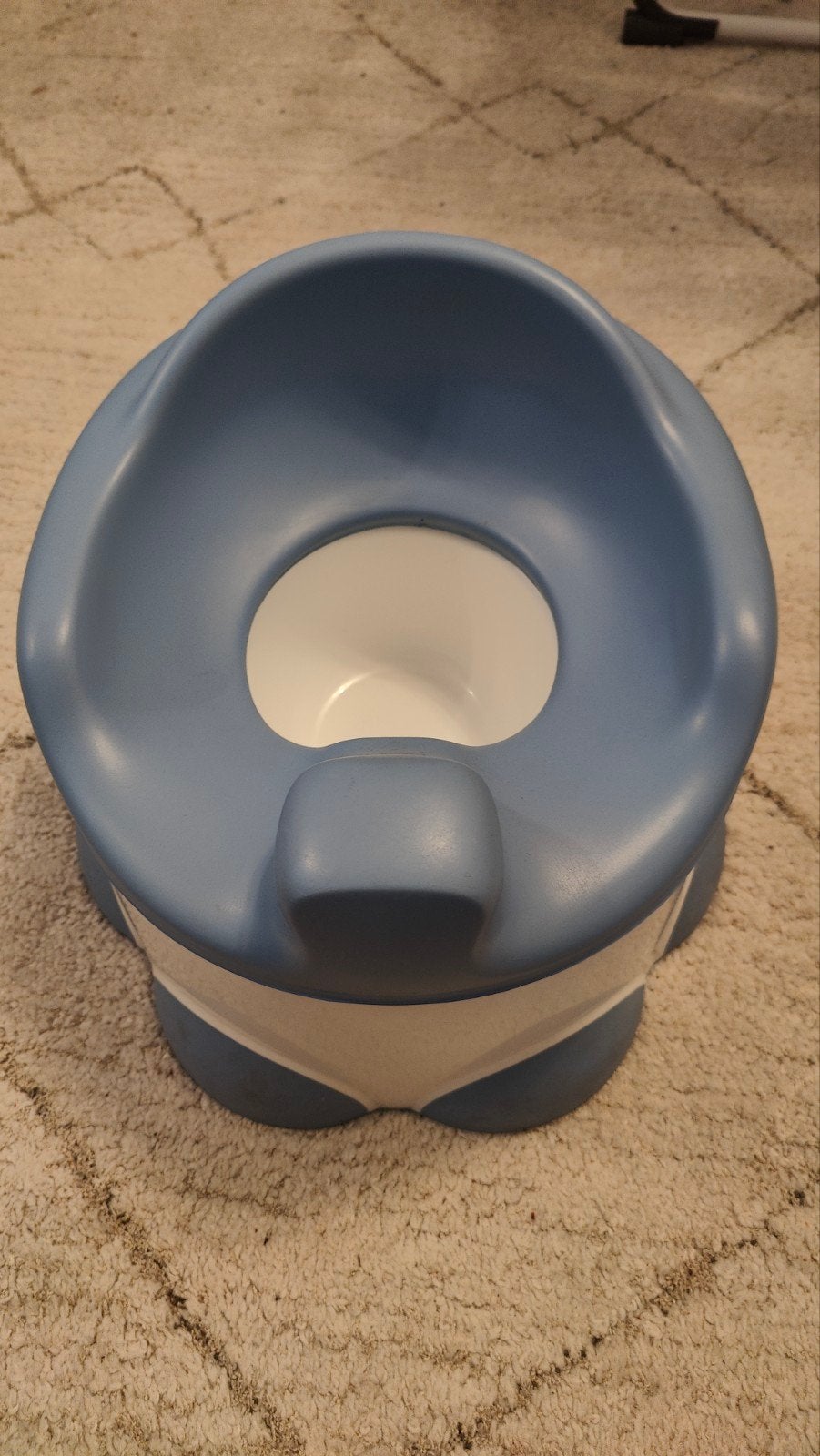 Bumbo 3-in-1 Potje en Opstapje - Blauw/Wit, Ophalen, Gebruikt
