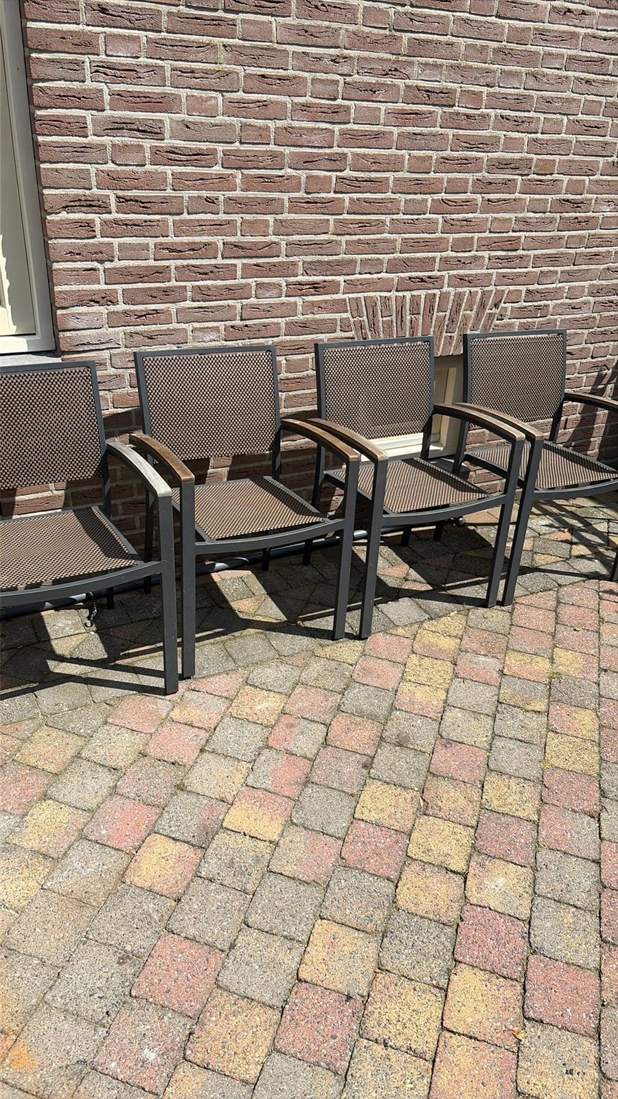 Tuinstoelen, Ophalen, Zo goed als nieuw, Aluminium