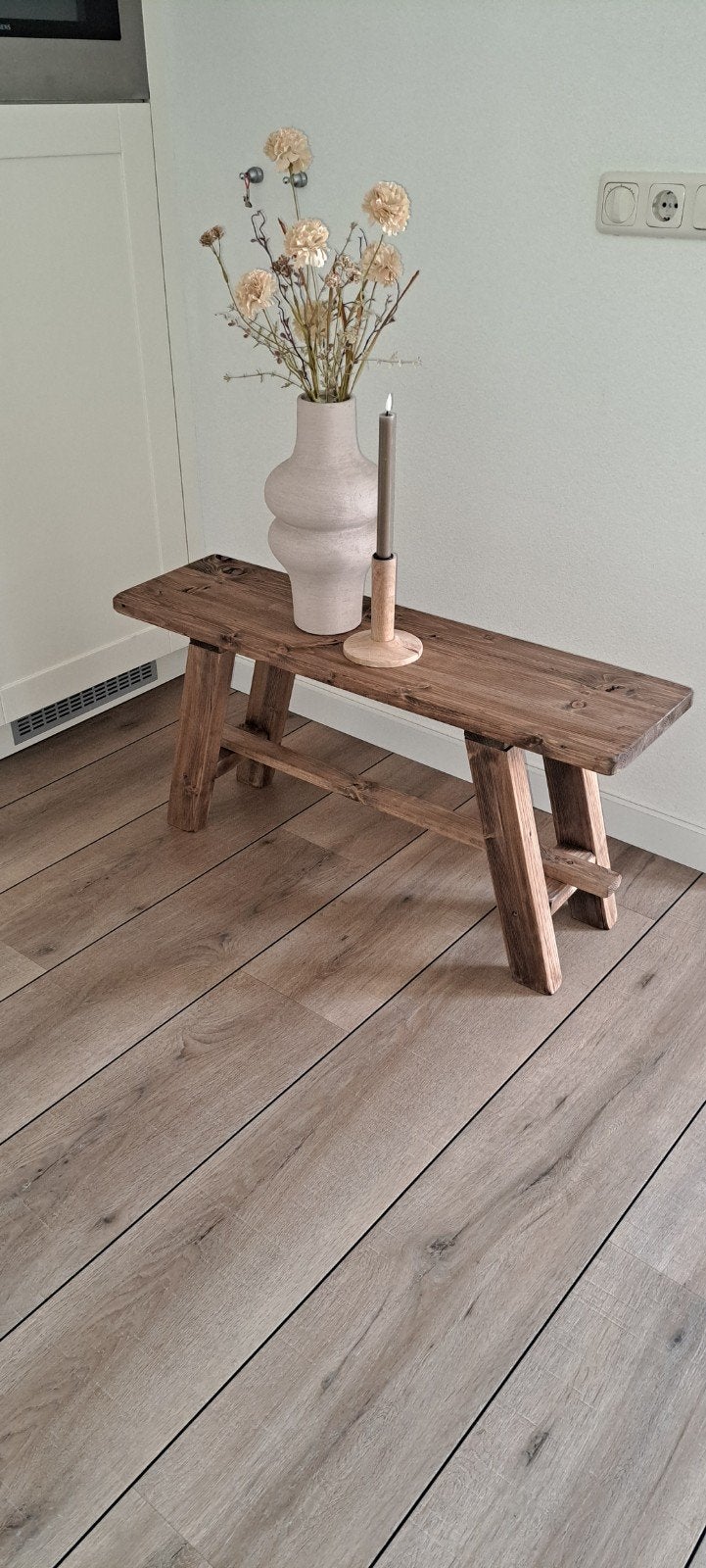 Decoratie bankje, Ophalen, Nieuw, 25 tot 50 cm, Rechthoekig