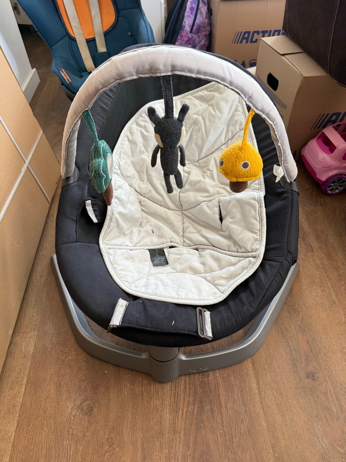 Comfortabele Baby Wipstoel met Speelboog, Ophalen, Gebruikt