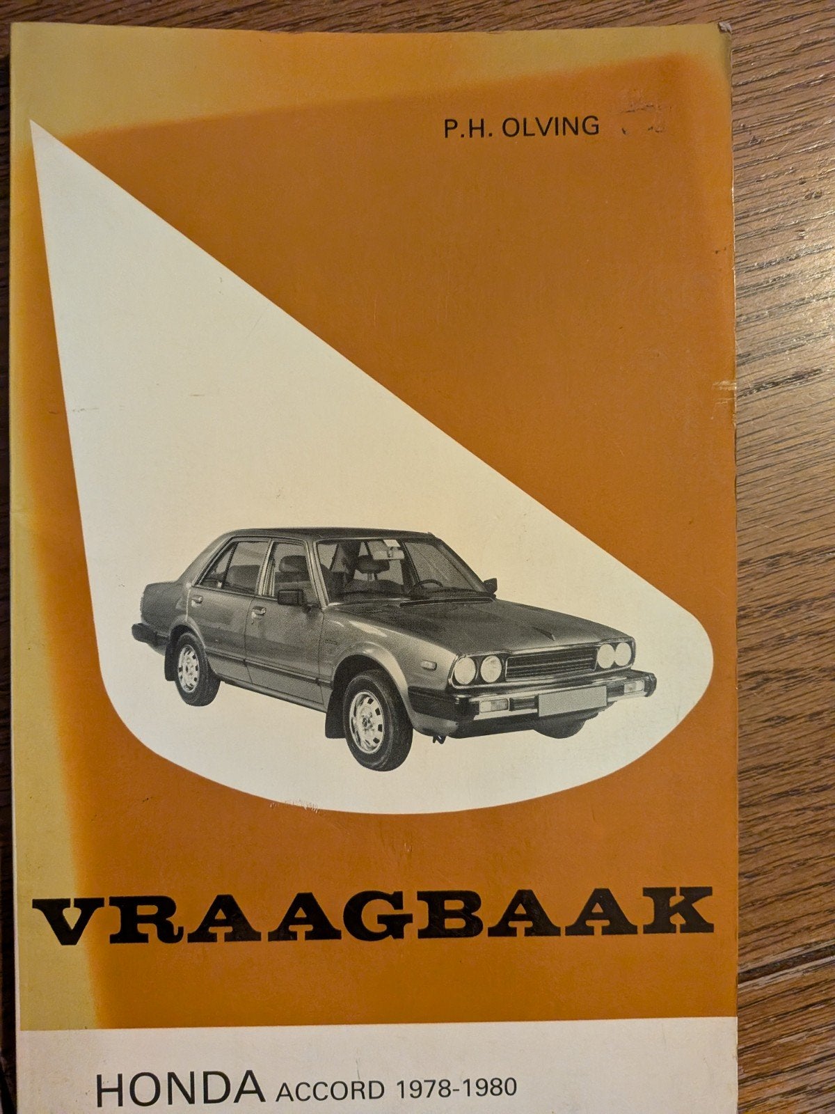 Vraagbaak Honda Accord 1978-1980 - Zo goed als nieuw, Ophalen of Verzenden, Zo goed als nieuw, Honda