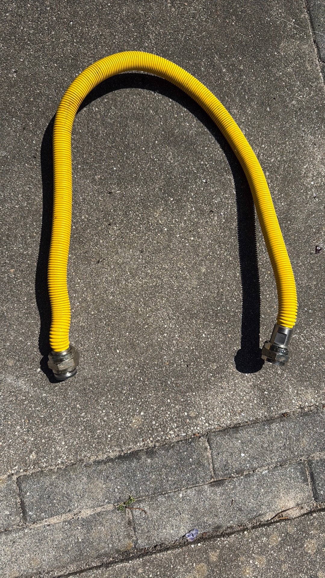 Gasslang gas aansluiting fornuis 80 cm, Witgoed en Apparatuur, Fornuizen, Ophalen, Gebruikt, 4 kookzones, Gas