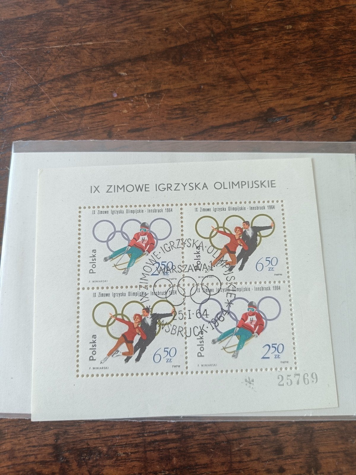 Polen blok fdc 32 ongebruikt, Ophalen of Verzenden, Polen