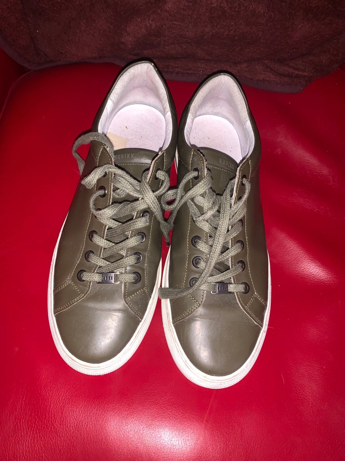 Groene Nubikk schoenen dames, Ophalen of Verzenden, Sneakers of Gympen, Gedragen, Groen
