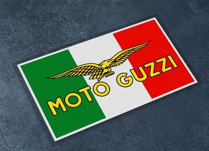 MOTO GUZZI Vinyl Motor Auto Sticker Decal ., Verzenden, Nieuw, Auto's