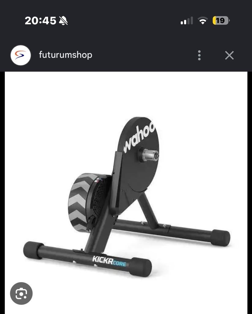 Wahoo KICKR CORE 2022 Smart Trainer, Ophalen of Verzenden, Zo goed als nieuw, Overige typen