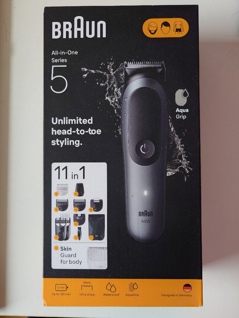 Braun All-in-One Series 5 11 in 1, Ophalen of Verzenden, Nieuw, Scheren en Epileren