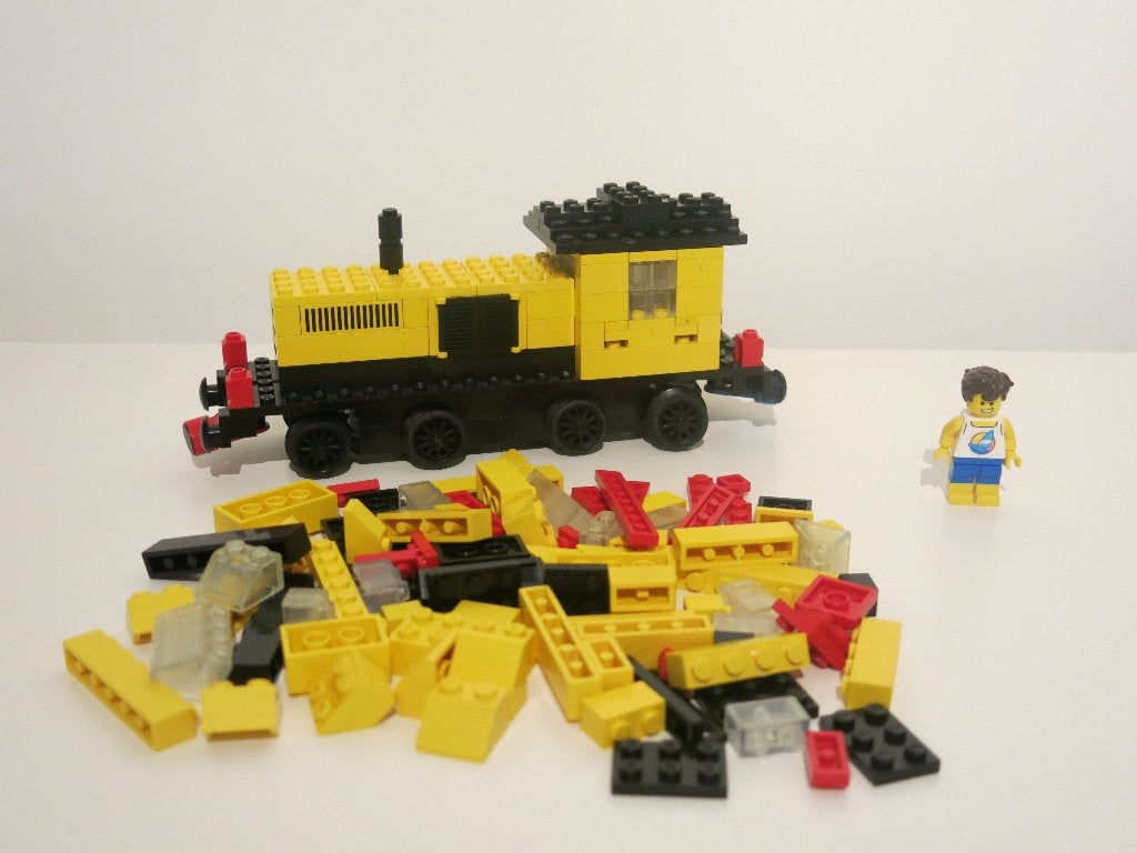 LEGO 4.5V - 162 - Locomotive without Motor, Gebruikt, Overige thema's, Lego, Ophalen of Verzenden
