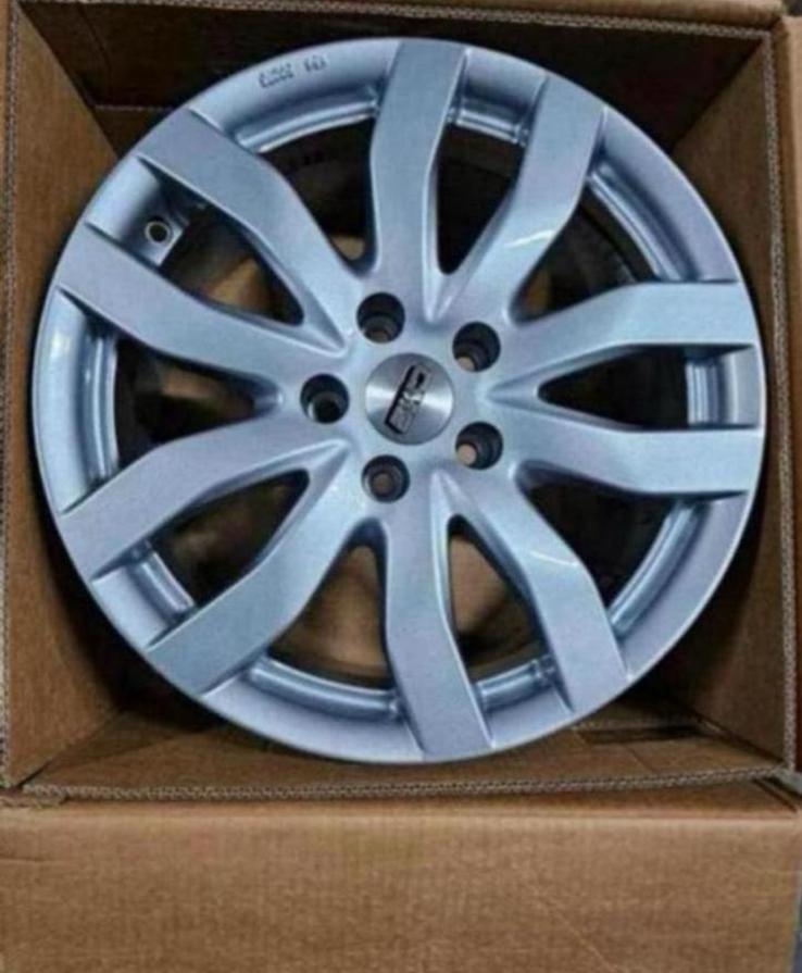 Set van 4 lichtmetalen velgen 17”, Ophalen, Gebruikt