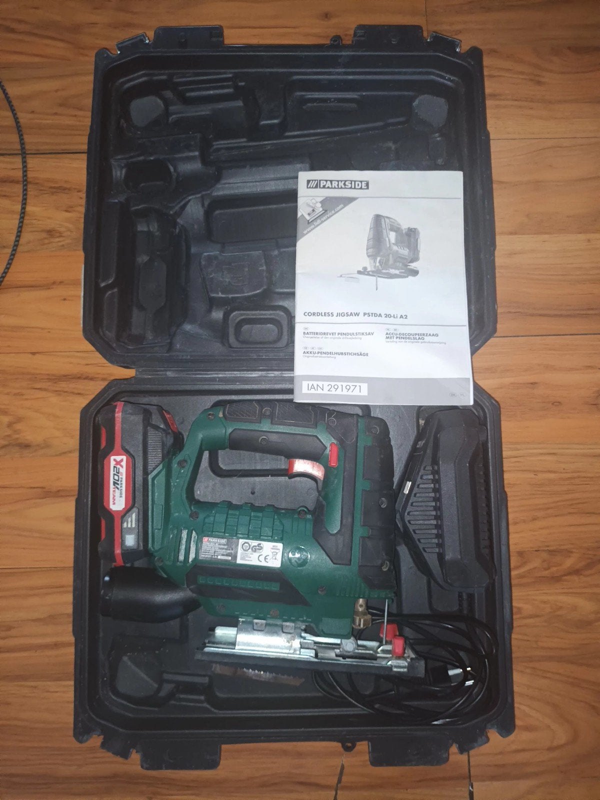 Cordless jigsaw pstda 20'-li a2, Doe-het-zelf en Verbouw, Gebruikt, 70 mm of meer, Overige typen, Ophalen of Verzenden