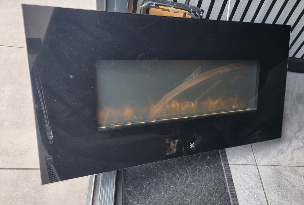Te koop elektrische sfeerhaard, Ophalen, Zo goed als nieuw, Vrijstaande haard, Elektrische haard